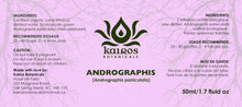 Load image into Gallery viewer, NEW! Tincture: Andrographis (Andrographis paniculata) - 50ml
