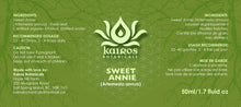Load image into Gallery viewer, Tincture: Sweet Annie/Qing hao (Artemisia annua Asteraceae) - 50ml
